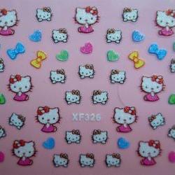 3D Nail Sticker Decal Hello Kitty designs for Nail Art & others decoration