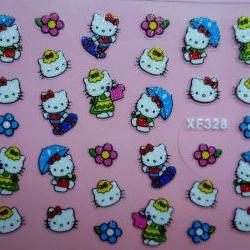 3D Nail Sticker Decal Hello Kitty designs for Nail Art & others decoration