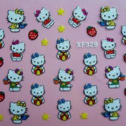 3D Nail Sticker Decal Hello Kitty designs for Nail Art & others decoration