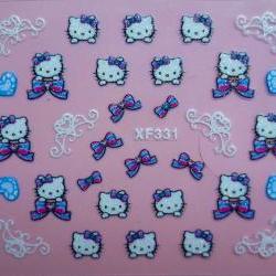 3D Nail Sticker Decal Hello Kitty designs for Nail Art & others decoration